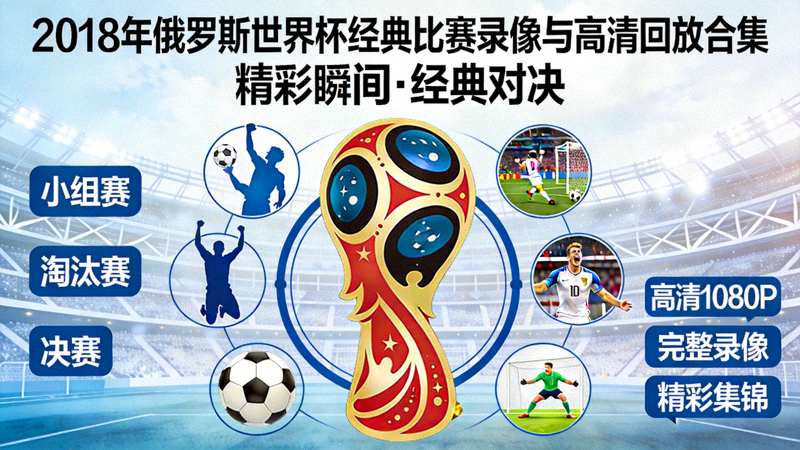 2018年俄罗斯世界杯经典比赛录像与高清回放合集